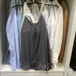 Lululemon workout top with bra